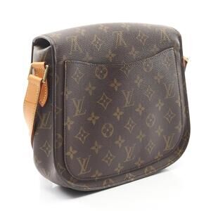 Louis Vuitton Monogram Brown Canvas Bag Saint Shoulder Cloud Leather